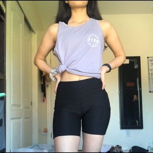 Lavender Pink Muscle Tee